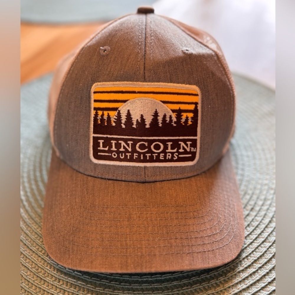 Lincoln Outfitters Hat Cap Snapback Forest Outdoor Hunting Patch Trucker One Sz
